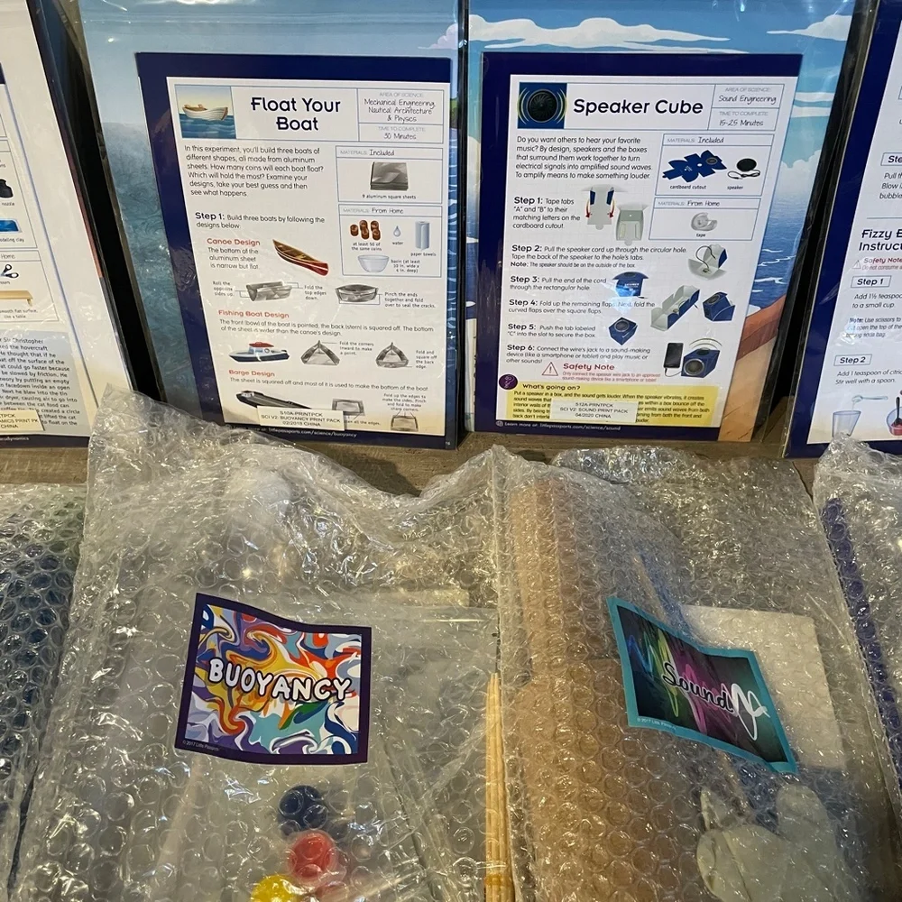 STEM Little Passports Science Expeditions Kits Age 8+ Physics Aerodynamics